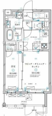 ディアレイシャス高井戸IIの間取り画像