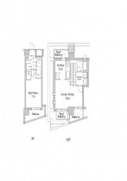 プラウドフラット代々木上原の間取り画像