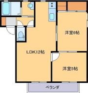 トロワジェームの間取り画像