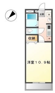 リバーサイド府中の間取り画像