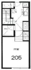 ROW HOUSE西永福 205号室の間取り画像