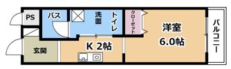 GLANZHAUSの間取り画像