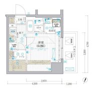 ブライズ吉野町RIVAの間取り画像