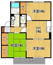 セジュールK A棟の間取り画像