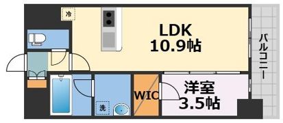グランドファースト大阪福島の間取り画像