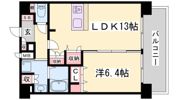 プレサンス三宮ディライトの間取り画像