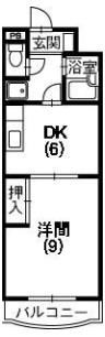 ハイムコターナの間取り画像