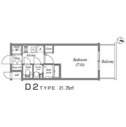 エスリード難波ザ・ゲートの間取り画像