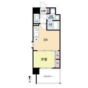 プライマル南森町の間取り画像