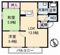 ディアス横尾の間取り画像
