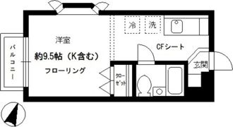 ライトハイツの間取り画像