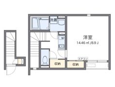 クレイノ向日葵 レジデンスの間取り画像