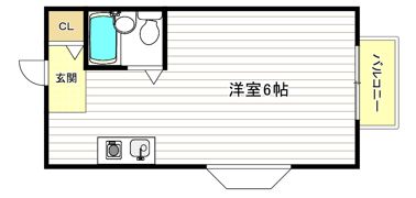 昭和グランドハイツ第2菅栄の間取り画像