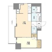 RJRプレシア南堀江の間取り画像