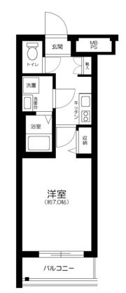 ビィ・フォルマ多摩川の間取り画像
