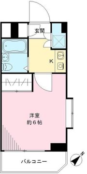 瑞江マキノビルの間取り画像