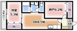 プライムコート塚本駅前の間取り画像