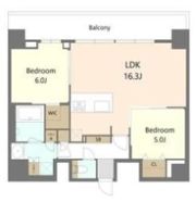 S-RESIDENCE松屋町asenceの間取り画像