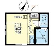 ユナイト追浜ドミンゴエリアスの間取り画像