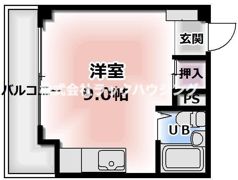 ロータリーマンション中町の間取り画像