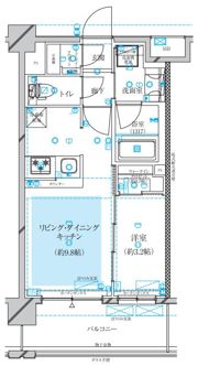 コージーコート蕨の間取り画像