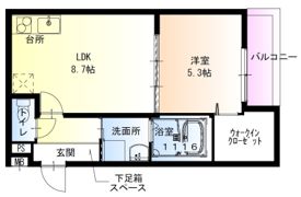 フジパレス阪急神崎川南Ⅱ番館の間取り画像