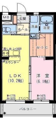 サンテラス・TUTOMIの間取り画像