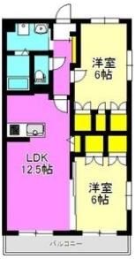 ボヌールKIMURA C棟の間取り画像