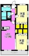 ボヌールKIMURA C棟の間取り画像