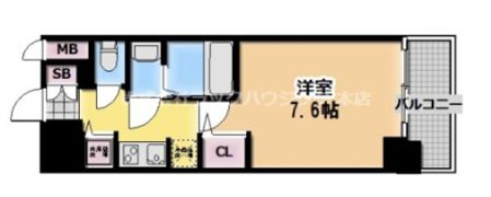 S-RESIDENCE野江の間取り画像