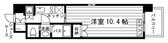 フォレスタ川崎医大西の間取り画像