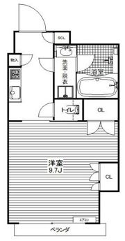 シティハウス東麻布の間取り画像