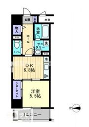 アルファレガロ中央町の間取り画像
