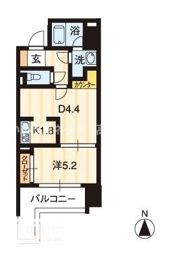 リアライズ瓦町の間取り画像