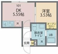 カインドネス柳沢中央の間取り画像