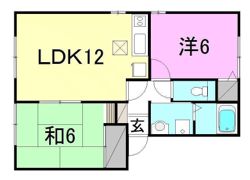 MERCI－21の間取り画像