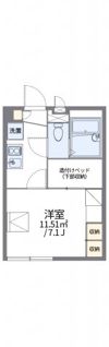 レオパレス美Ⅰの間取り画像