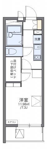 レオパレスモンブランの間取り画像