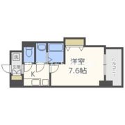 Luxe新大阪Ⅳの間取り画像