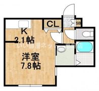 キングフィッシャー恵庭の間取り画像