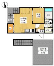 grandtic dessinの間取り画像