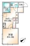 Maison Omble Verte A号室の間取り画像