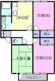 アネシスコートの間取り画像