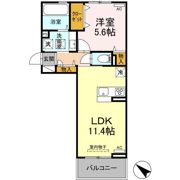 D-ROOM 隈府 A棟の間取り画像