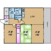 シャトー南船場の間取り画像