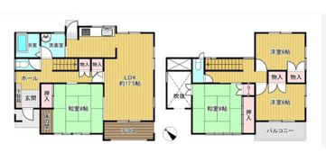 四季が丘3丁目戸建ての間取り画像