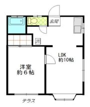 小金井渡部ハイツの間取り画像