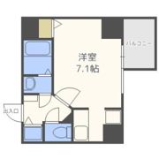 S-RESIDENCE難波Brillerの間取り画像