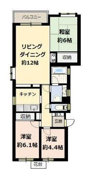 パーク・ハイム自由ヶ丘の間取り画像