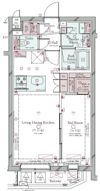 コンシェリア目黒本町 THE RESIDENCEの間取り画像